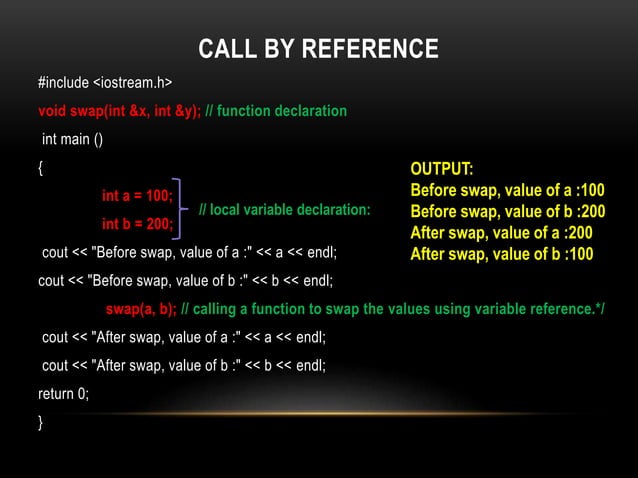 C++ Overview PPT | PPTX