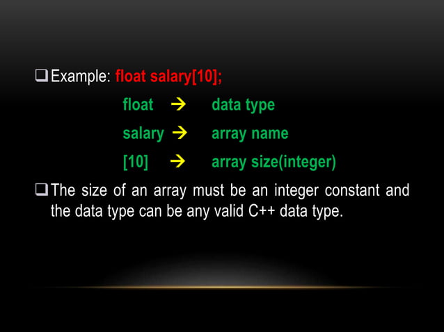 C++ Overview PPT | PPTX