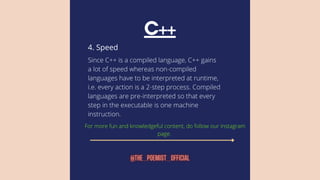 C++ Presentation for School and College. Advantages and Disadavantages ...