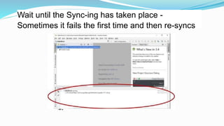Wait until the Sync-ing has taken place -
Sometimes it fails the first time and then re-syncs
• WC ■
 