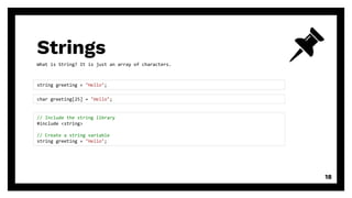 C++ and OOPS Crash Course by ACM DBIT | Grejo Joby | PDF