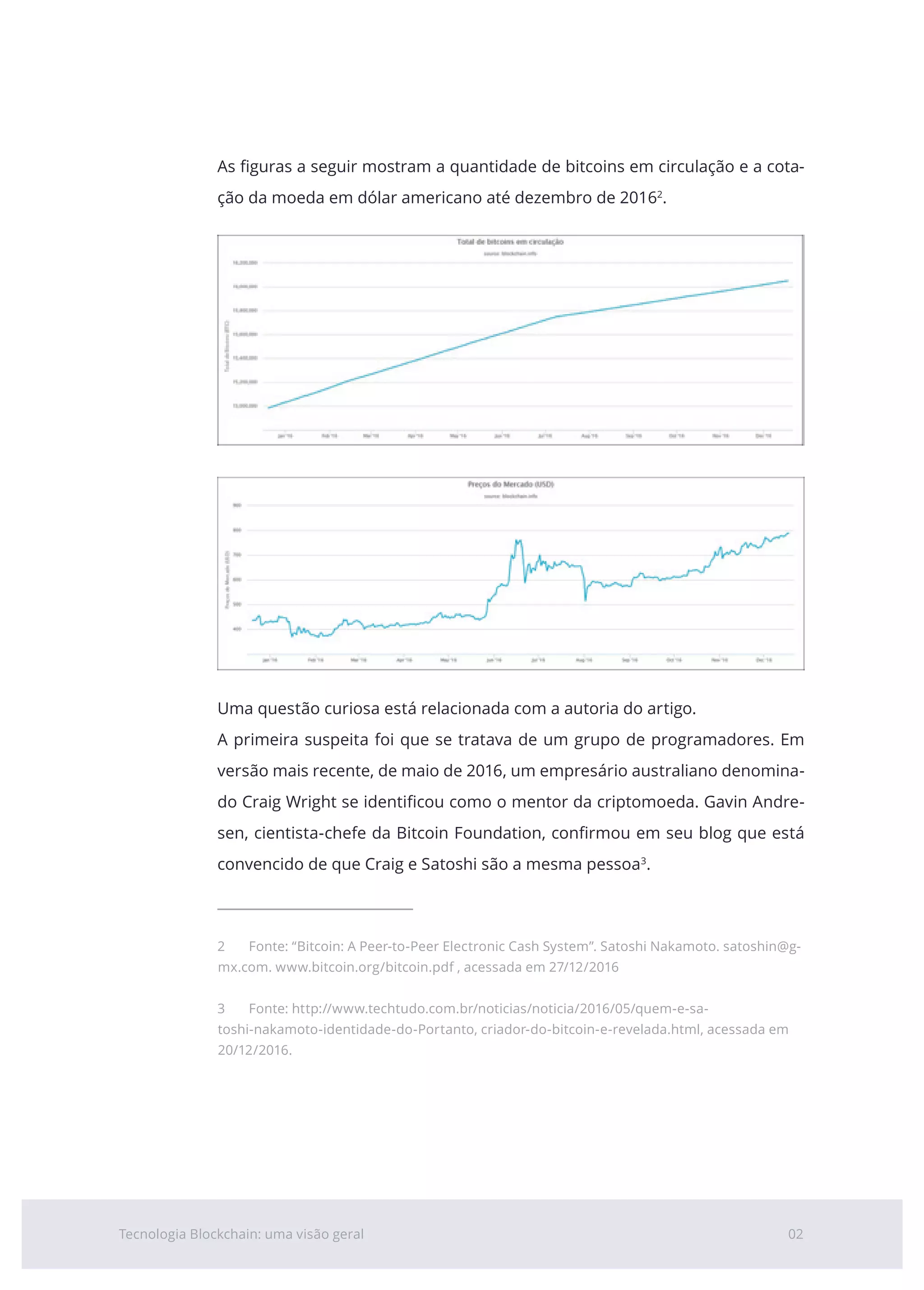 Tecnologia Blockchain: uma visão Geral (CPqD) | PDF