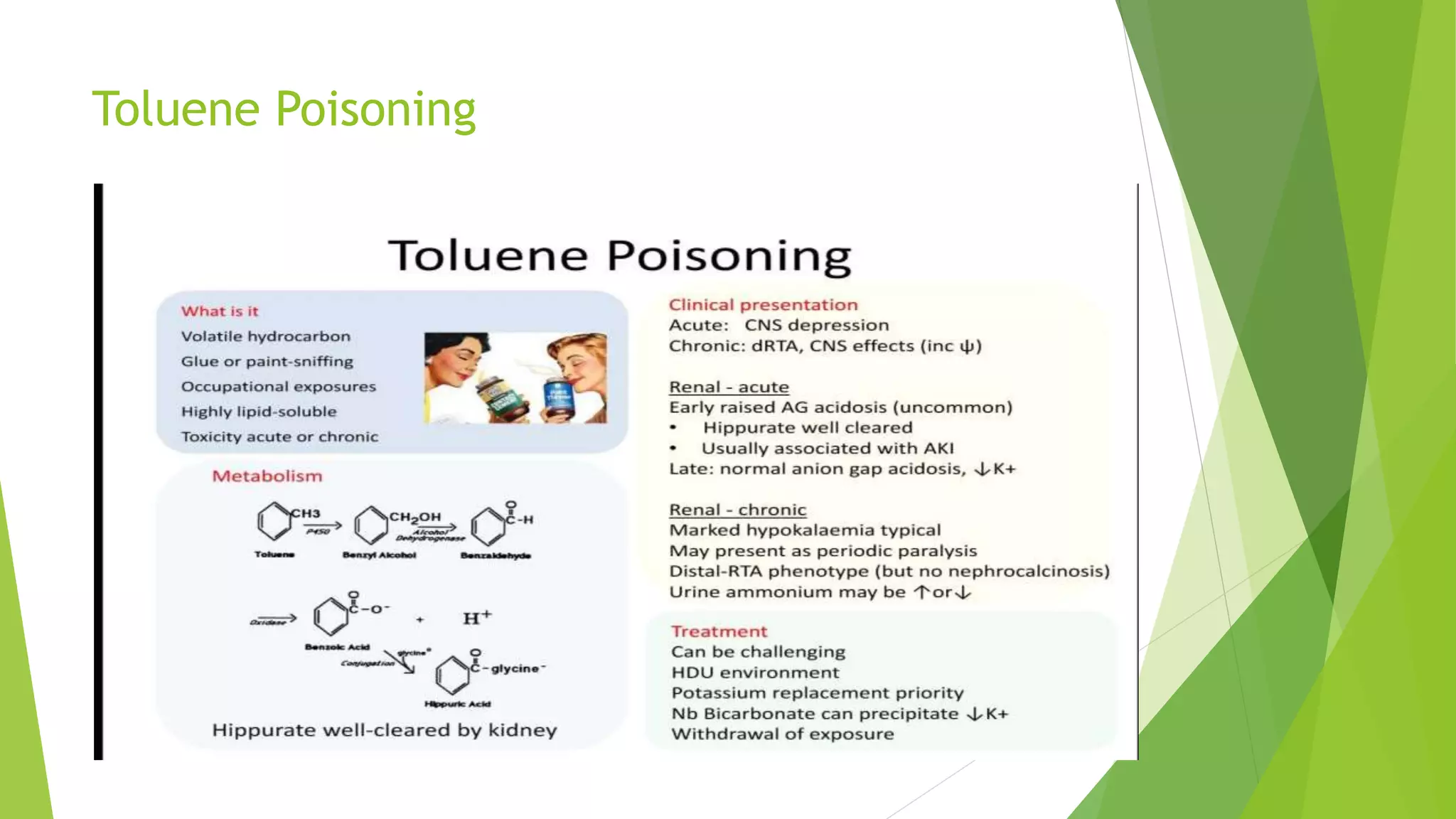Toluene Poisoning
 