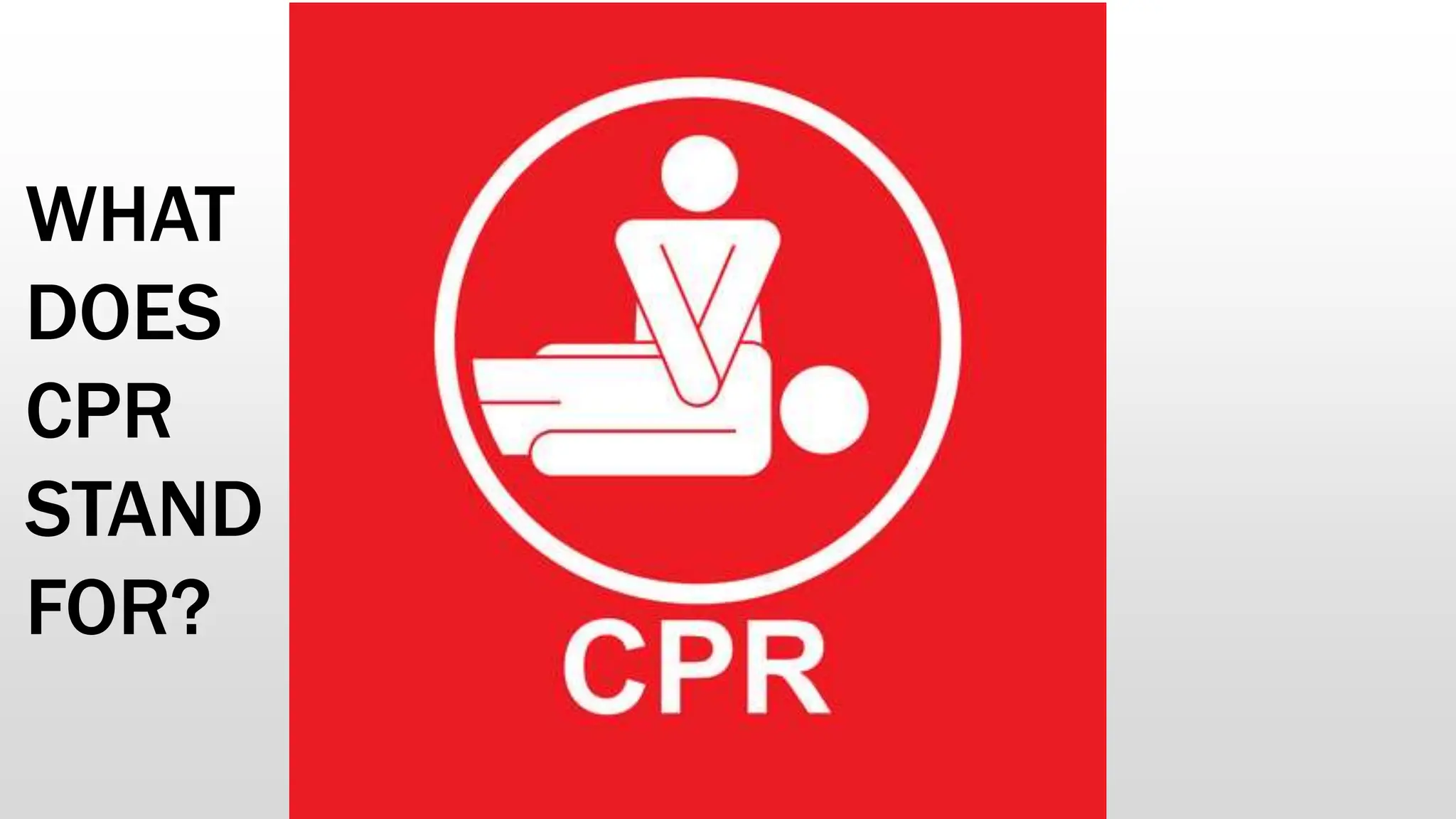 Basic Life Support_Cardiopulmonary Resuscitation PPT