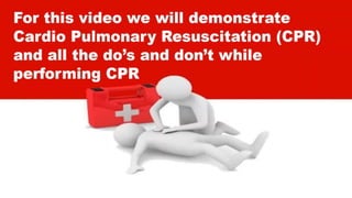 Basic Life Support_Cardiopulmonary Resuscitation | PPTX