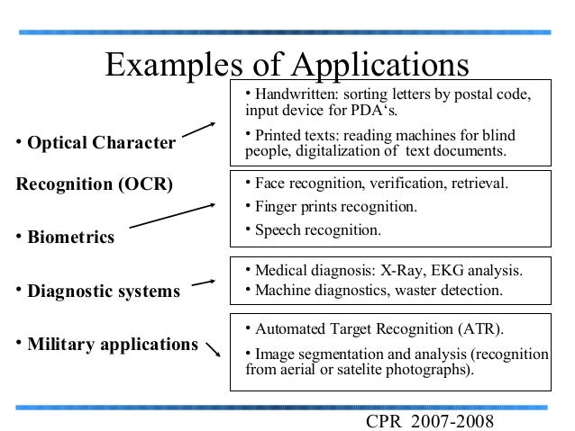 Pattern recognition