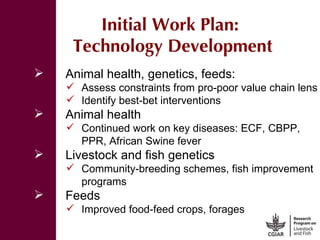 More meat, milk, and fish by and for the poor: CGIAR Research Program 3.7