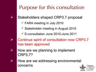 More meat, milk, and fish by and for the poor: CGIAR Research Program 3.7