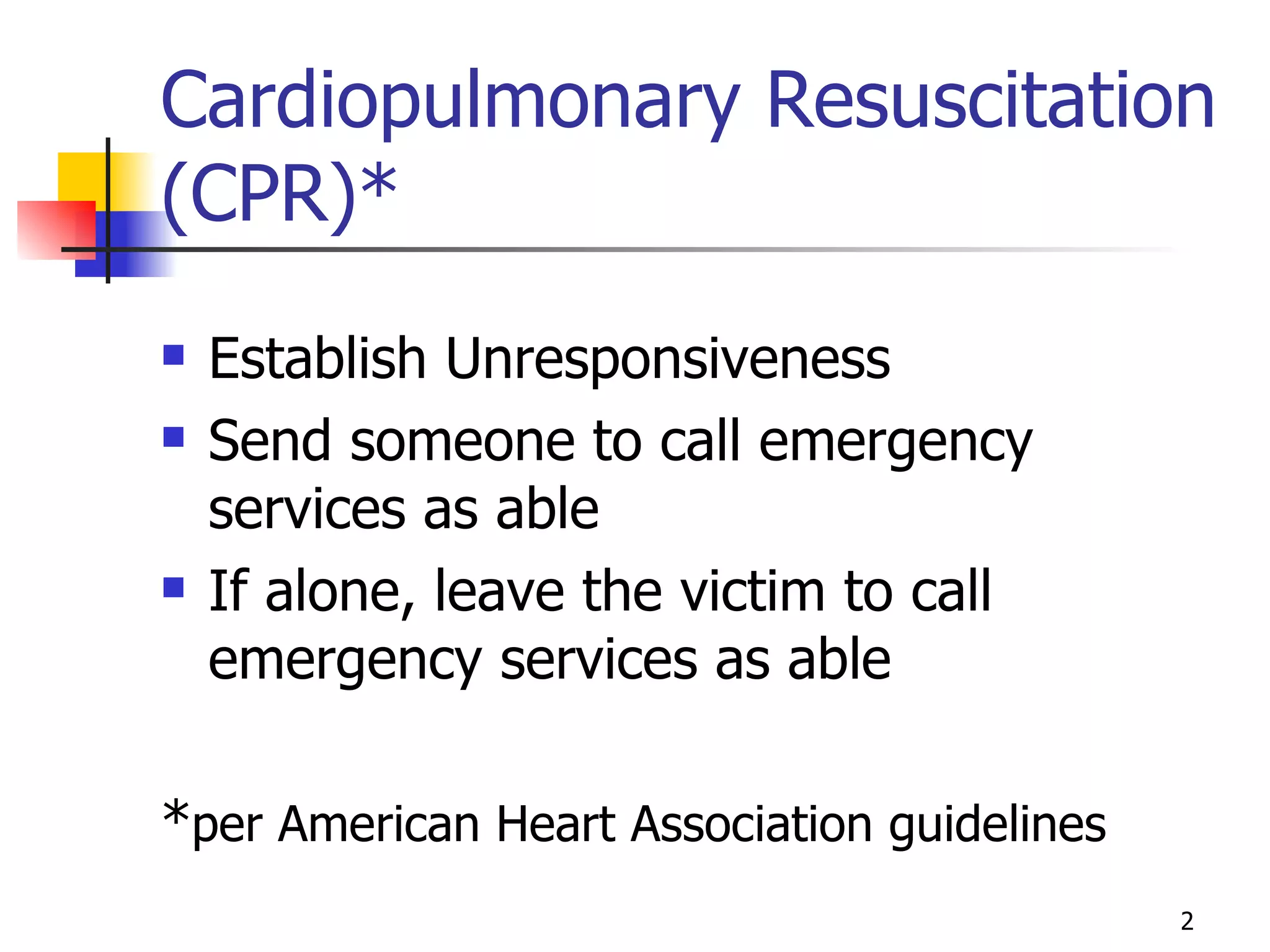 Cpr Aed | PPT