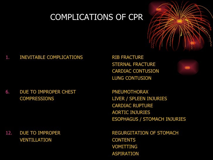 What Is Cpr Complication? : CPR: What You Need to Know – SIFT