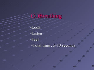 CPR( Cardiopulmonary Resuscitation | PPT