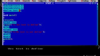 Preprocessor Directive in C | PPT