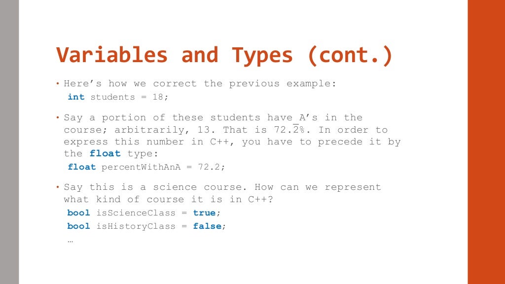 C++ Presentation