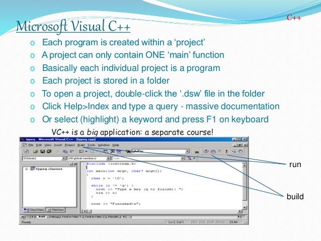 Presentation on C++ Programming Language