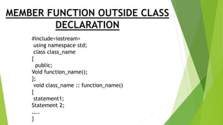 C++ presentation | PPTX