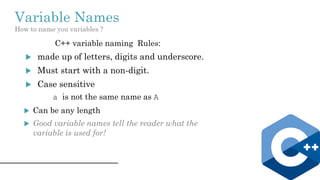 c++ Data Types and Selection | PPT