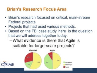 Study Fbi cPrime FBI Agile Success | PPTX