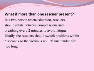 CPR (cardiopulmonary Resuscitation) 2015 | PPTX