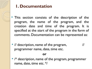 cs3362 c programming and data structures | PPTX