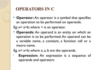 cs3362 c programming and data structures | PPTX