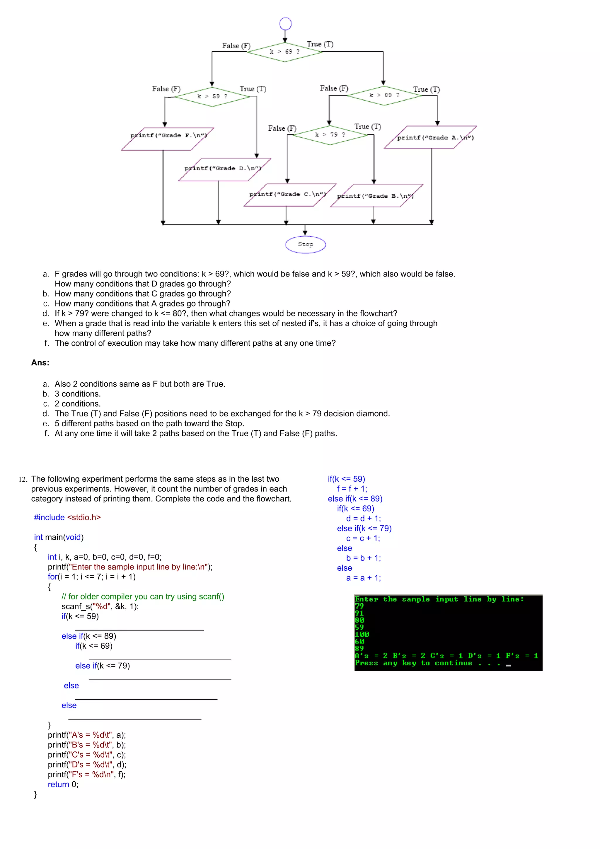 Cprogramcontrolifelseselection3 | PDF