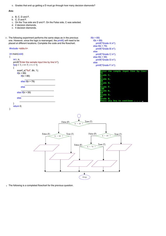 Cprogramcontrolifelseselection3 | PDF