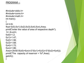 C program for discharge | PPT