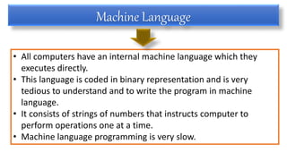 Types of Programming Languages | PPTX | Programming Languages | Computing