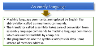 Types of Programming Languages | PPTX