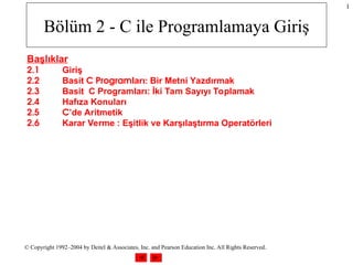 c_programlama-2.ppt c programming of the computers | PPT