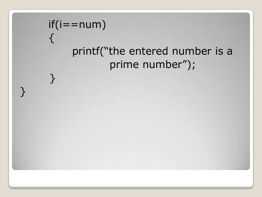 to-find-prime-numbers-through-c-language