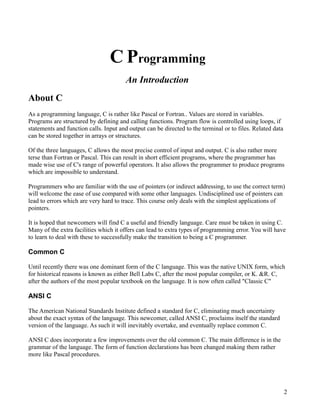 C programming | PDF