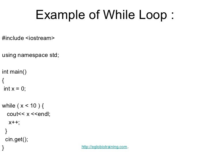 C++ programming