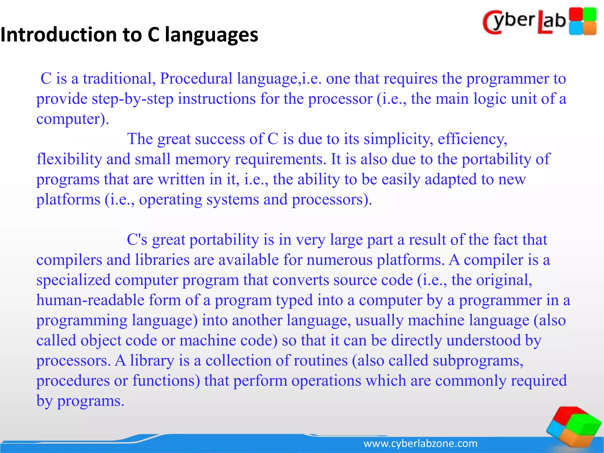 Complete C programming Language Course | PPSX