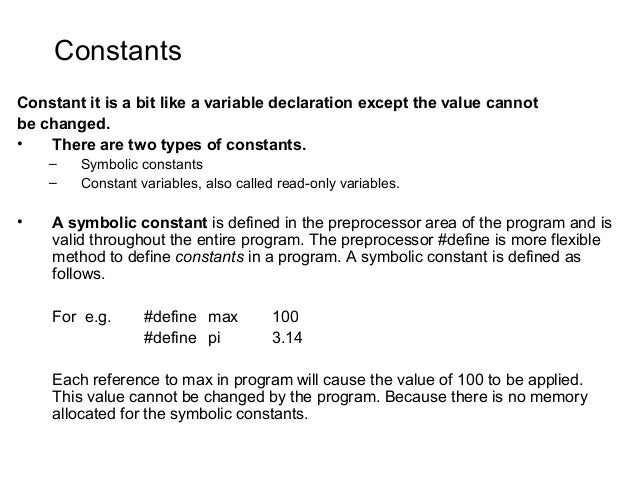 C programming for Computing Techniques