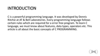 C programming | PPT