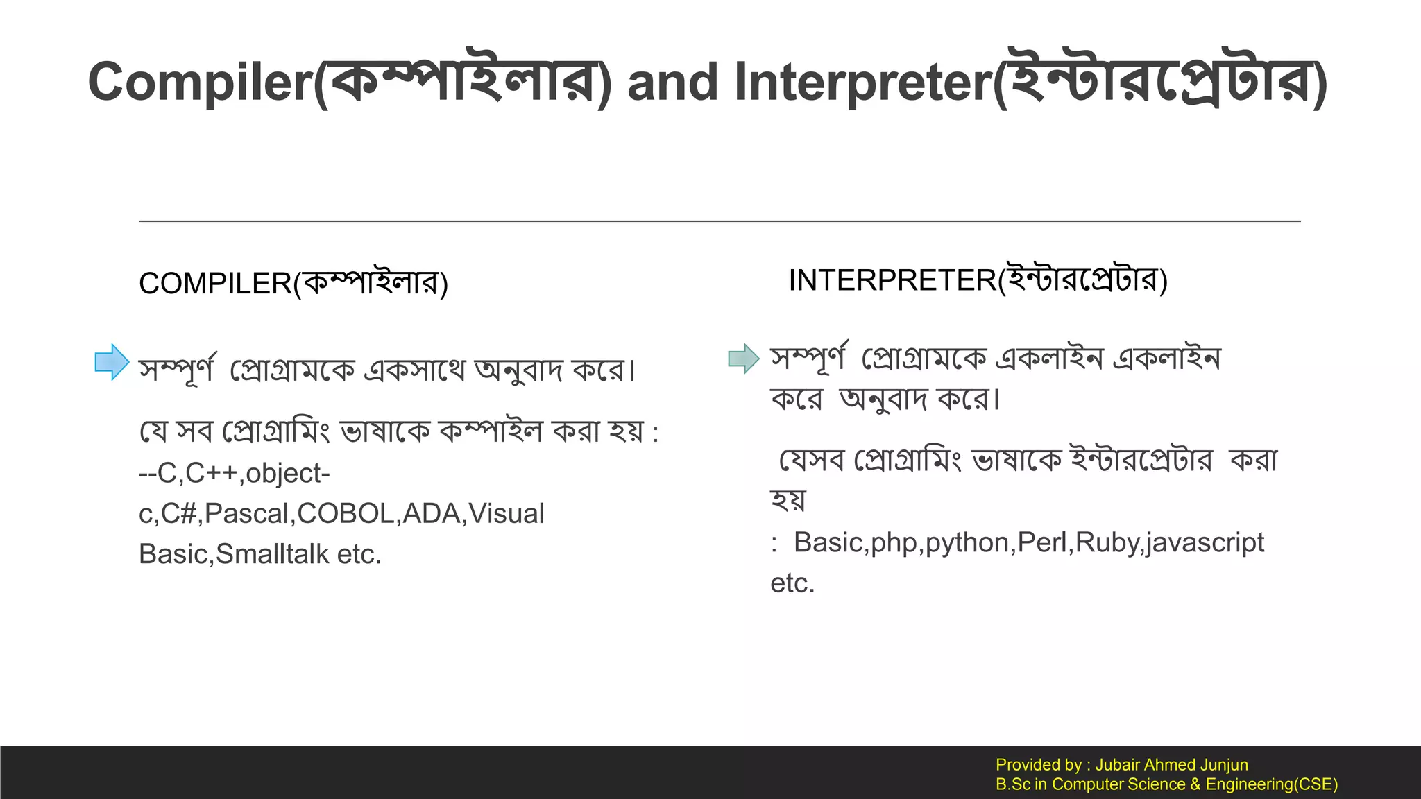 Basic C programming language in Bangla. | PPT