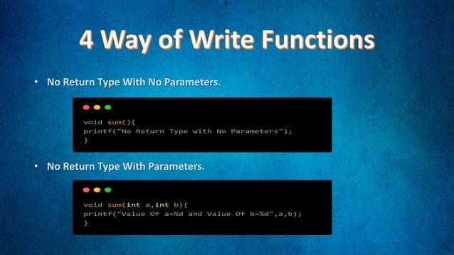 function in c programming.pptx | Web Development | Internet