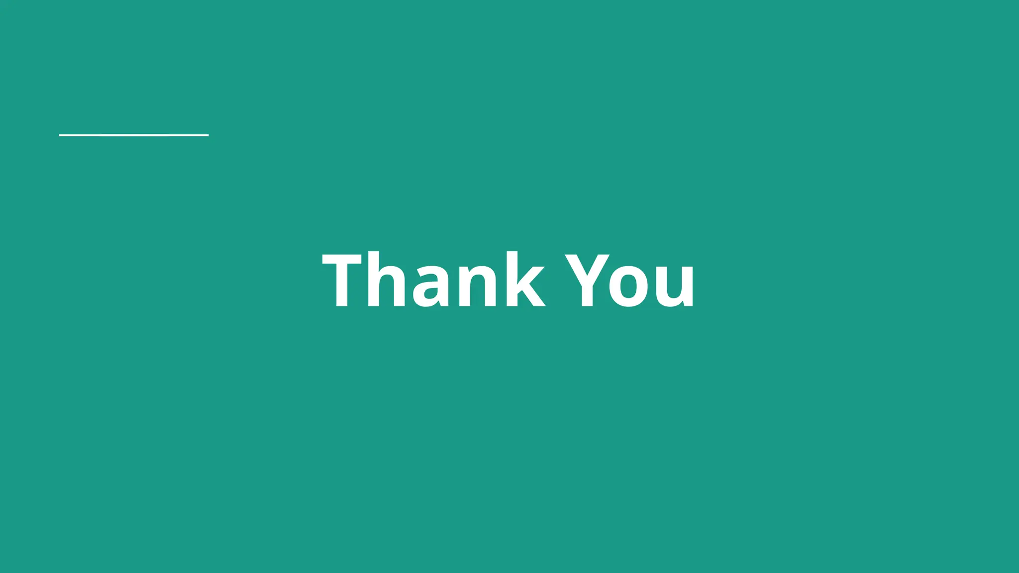 Thank You 