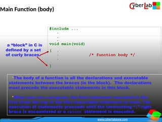 c language programming all notes complitede | PPTX
