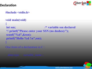 c language programming all notes complitede | PPTX