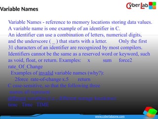 c language programming all notes complitede | PPTX