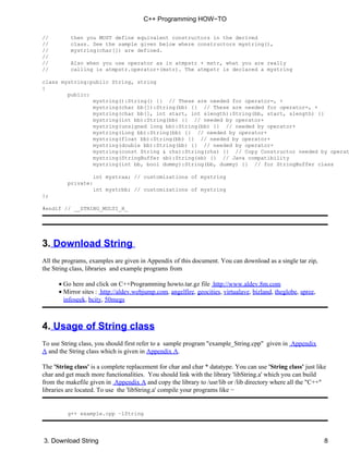 C++programming howto | PDF
