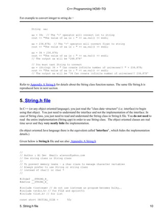 C++programming howto | PDF