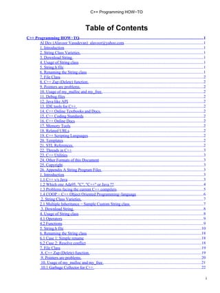 C++programming howto | PDF