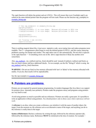 C++programming howto | PDF