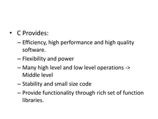 C programming | PPT