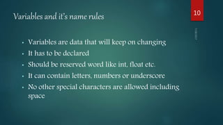 C programming | PPTX