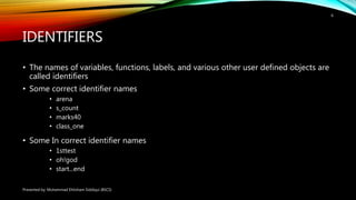C programming Tutorial Session 2 | PPT