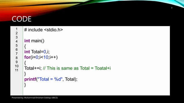 C programming Tutorial Session 3 | PPT